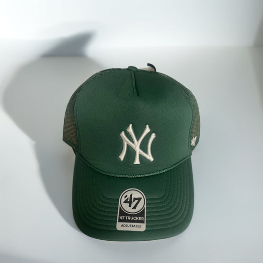 Green NY Yankees '47 Brand Trucker Hat (Copy)