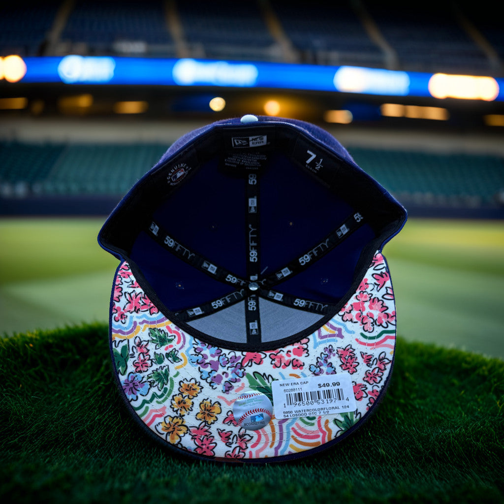 59FIFTY LA Dodgers Flower Honeybee Cap