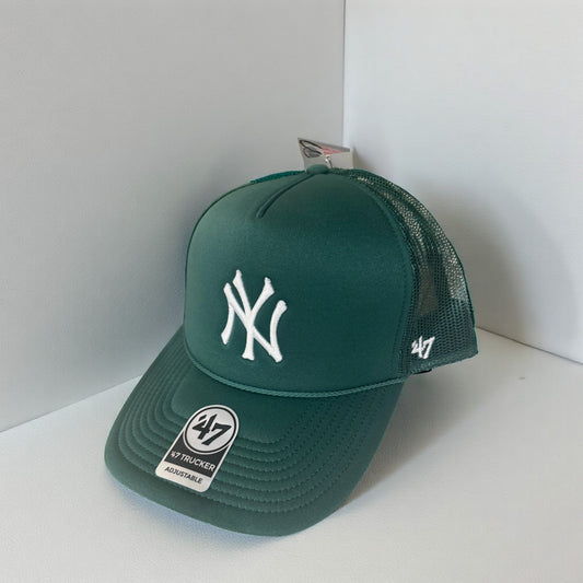 Green NY Yankees '47 Brand Trucker Hat (Copy)